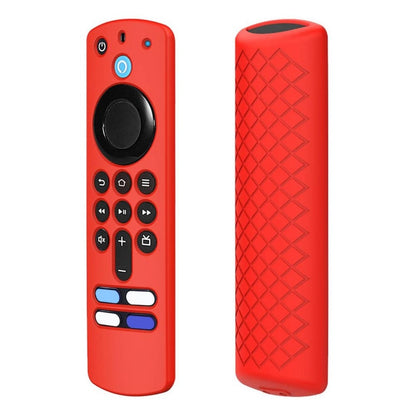 2 PCS Silicone Shell For Alexa Voice Remote 3rd Gen TV Stick 3rd Gen Red