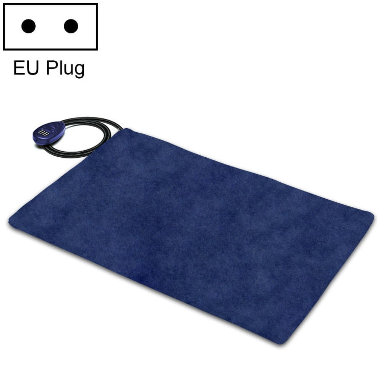 65x40cm Blue 12V Low Voltage Multifunctional Warm Pet Heating Pad Pet Electric Blanket EU Plug