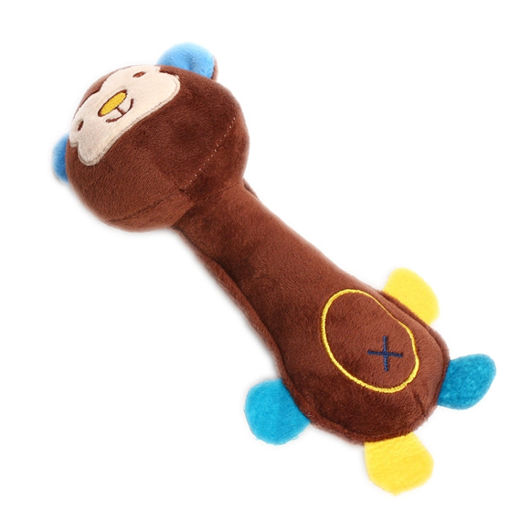 Dog Toys Plush Sound Toys Bite Resistant Teething Dog Supplies Monkey