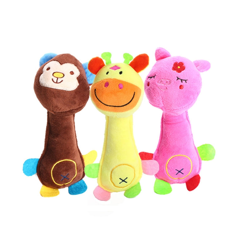 Dog Toys Plush Sound Toys Bite Resistant Teething Dog Supplies Deer