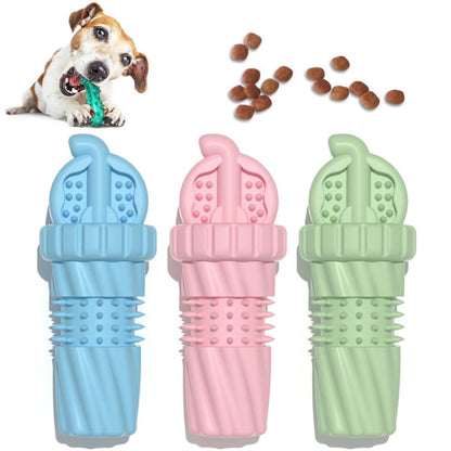 BG5038 Anti wear and Drop esistant Pet Chewing Toys Cup Shape Dog Teething Stick Green