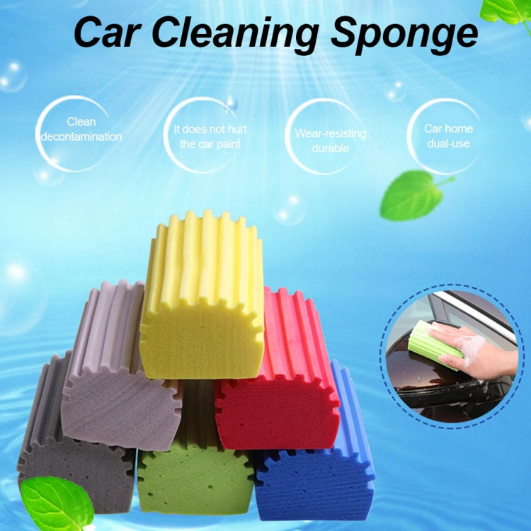 Car Wash PVA Sponge Multi Functional Strong Water Suction Household Cleaning Sponge Random Color