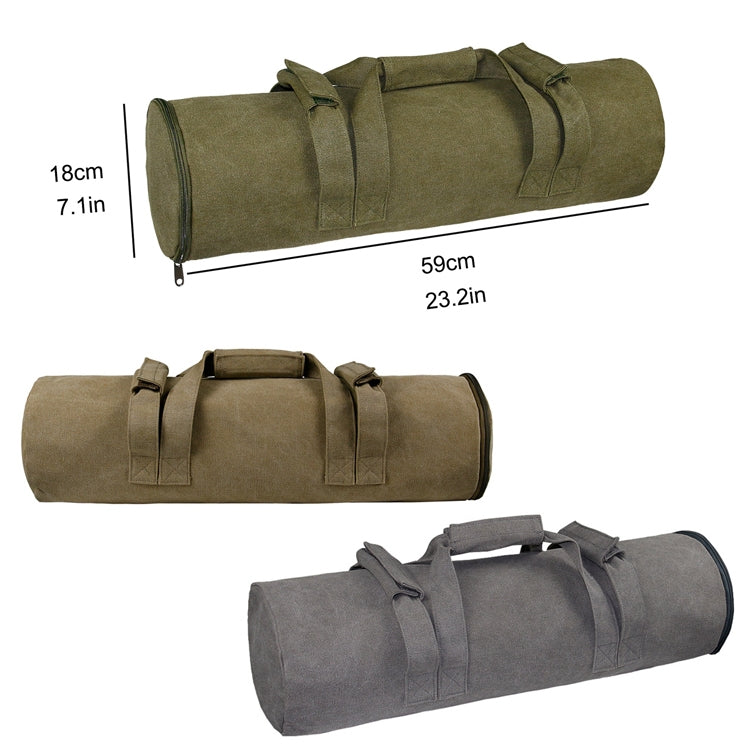 Adjustable Canvas Gym Sandbag Training Weightlifting Exercise Weightlifting Sandbag Khaki