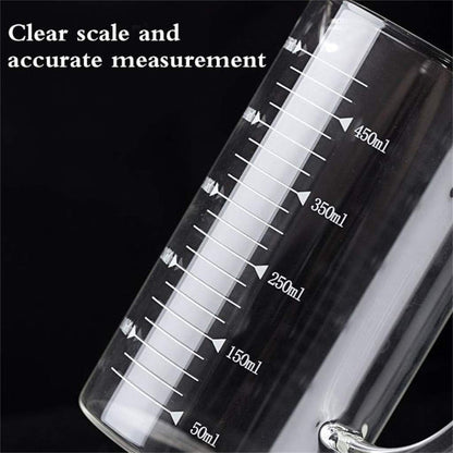 Borosilicate Measuring Jar 1000ml Borosilicate Glass Measuring Jar with Easy Read Scales