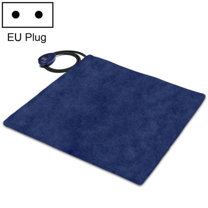 50x50cm Blue 12V Low Voltage Multifunctional Warm Pet Heating Pad Pet Electric Blanket EU Plug