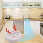 HH LS518 Water Leak Alarm Water Level Alarm for Household Overflow Detector