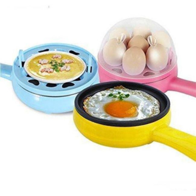 Non Stick Double Layer Mini Electric Egg Boiler