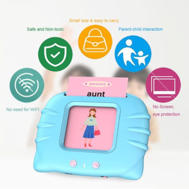 Educational Audible Card Reading Toy