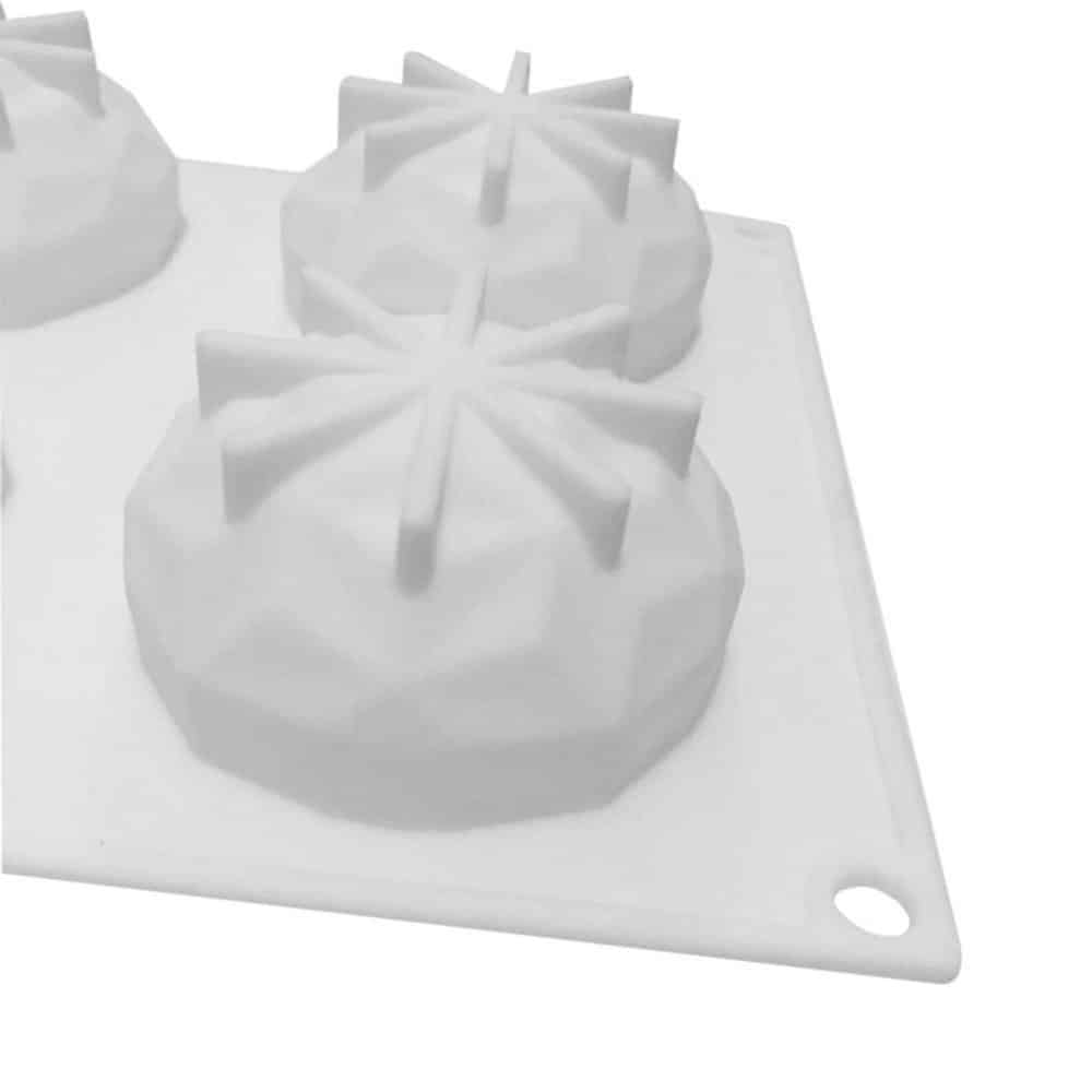 Killer Deals Non Stick Mini 3D Diamond Silicone Baking Dessert Mould