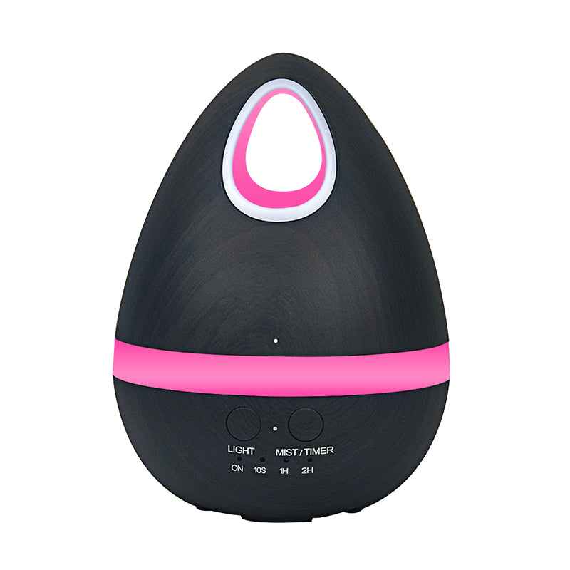 Crystal Aire Dark Wood egg shaped Aroma Diffuser