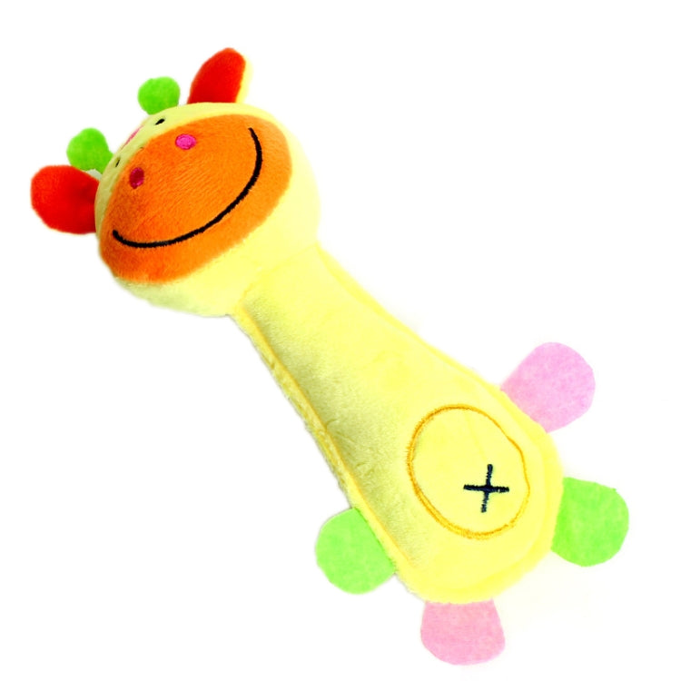 Dog Toys Plush Sound Toys Bite Resistant Teething Dog Supplies Deer