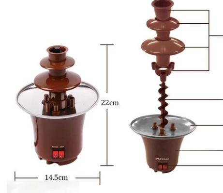 Mini Chocolate Fondue Fountain