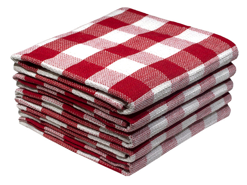 Bunty s Kitchen Towel Design 2316 050x075cms 05 Pc Pack Checks