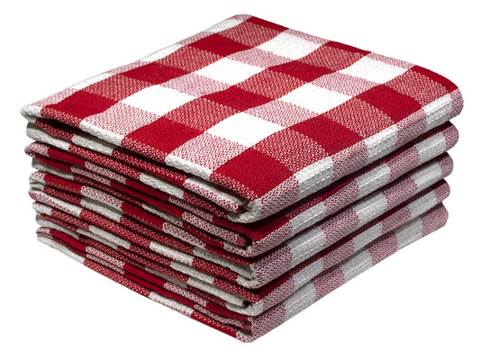 Bunty s Kitchen Towel Design 2316 050x075cms 05 Pc Pack Checks