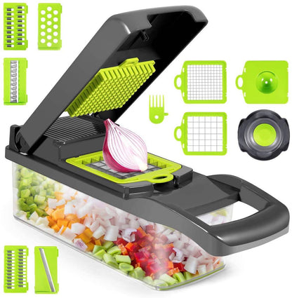 14 Piece Multifunctional Vegetable Slicer