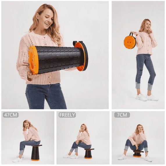 Versatile Collapsible Stool