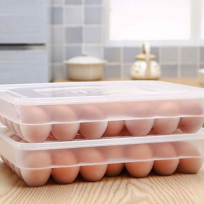 24 Slots Egg Storage Container Tray Holder