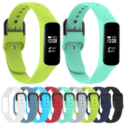 Smart Watch Pure Color Silicone Watch Band for Galaxy Fit e Baby Blue