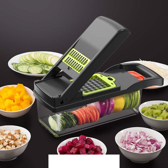 14 Piece Multifunctional Vegetable Slicer