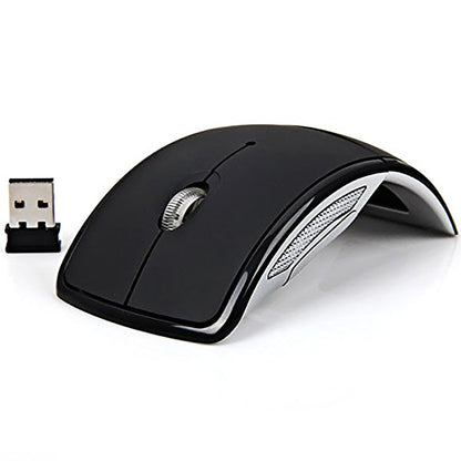 Arc Wireless Mouse for Laptop and PC Black