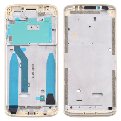 Front Housing LCD Frame Bezel for Motorola Moto G6 Play Gold