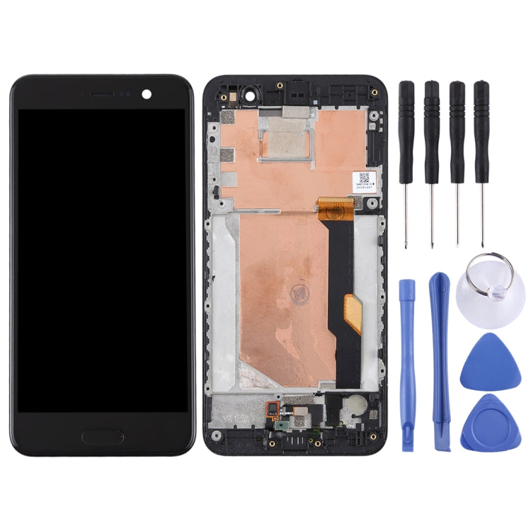 Original LCD Screen for HTC U Play Digitizer Full Assembly with Frame Black