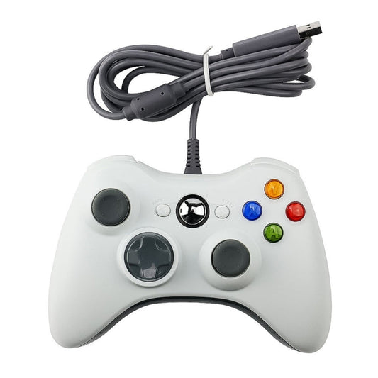 USB 2 0 Wired Controller Gamepad for XBOX360 Plug and Play Cable Length 2 5m