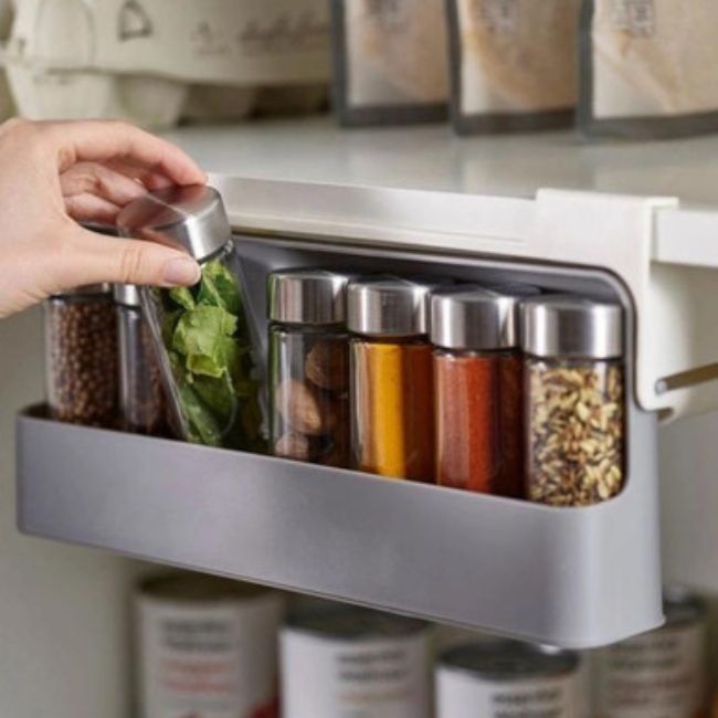 Under Shelf Spice Rack