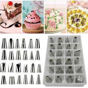 Cake Decorating Nozzle Set 24 pcs