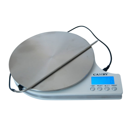 Camry kitchen scale with temperature probe