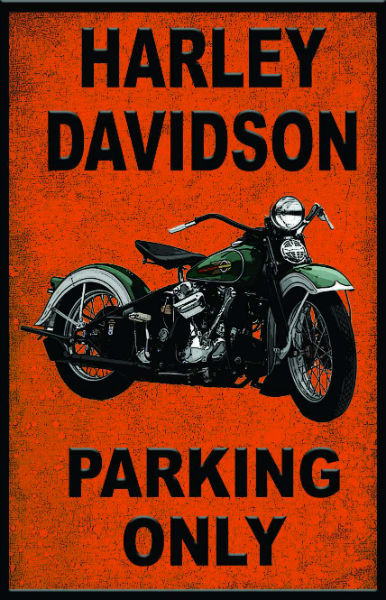 Harley Parking Only