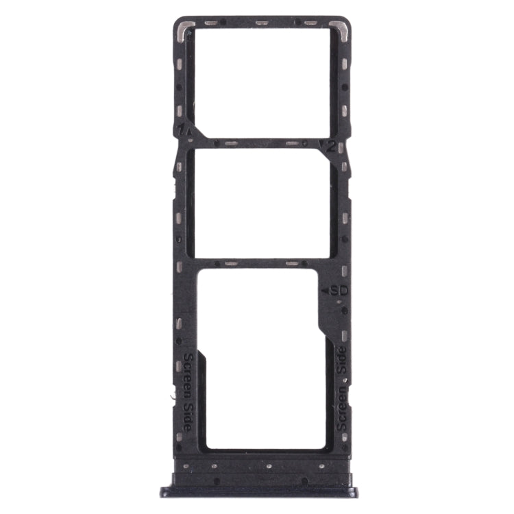 For infinix Hot 9 Play X680 C680B X680C SIM Card Tray SIM Card Tray Micro SD Card Tray Black