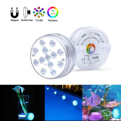 Portable LED Rainbow Shower Pod