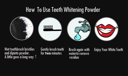 Activated Charcoal Powder Natural Teeth Whitener