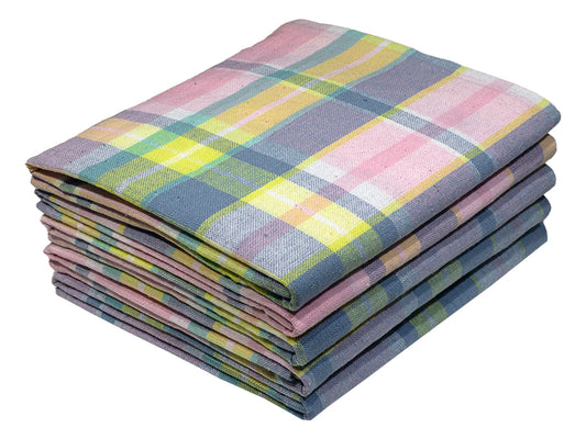 Bunty s Kitchen Towel Design 2602 047x072cms 05 Pc Pack Checks