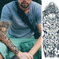 Large Arm Sleeve Waterproof Temporary Tattoo Sticker TQB 033