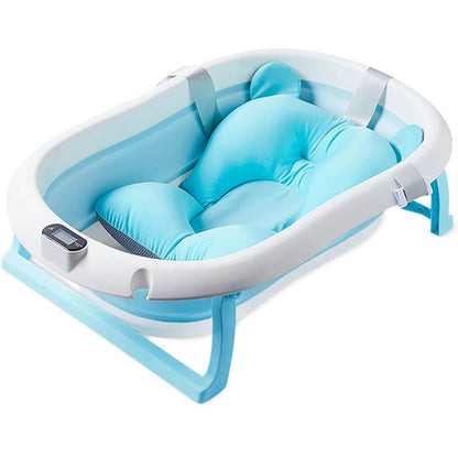 Foldable Baby Bathtub with Temperature Sensor