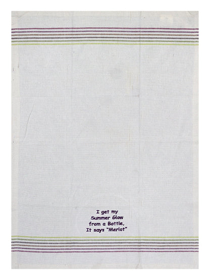 Bunty s Kitchen Towel Design 2134 048x072cms 05 Pc Pack Qoutes