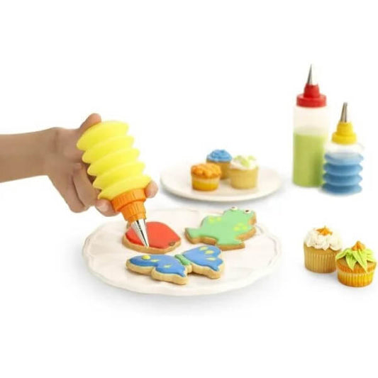 Squeeze Decoration Bottle Set of 2 Cookie and Cupcake Decorating