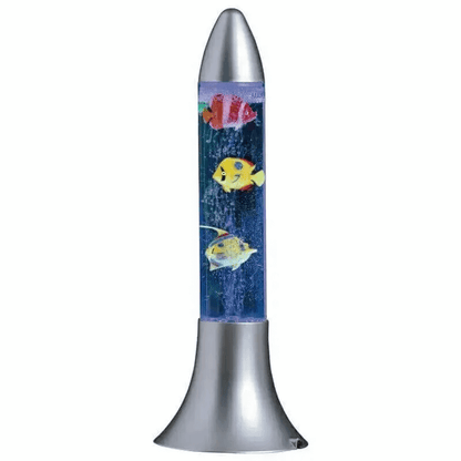 Small Magma Fish Rocket Lamp