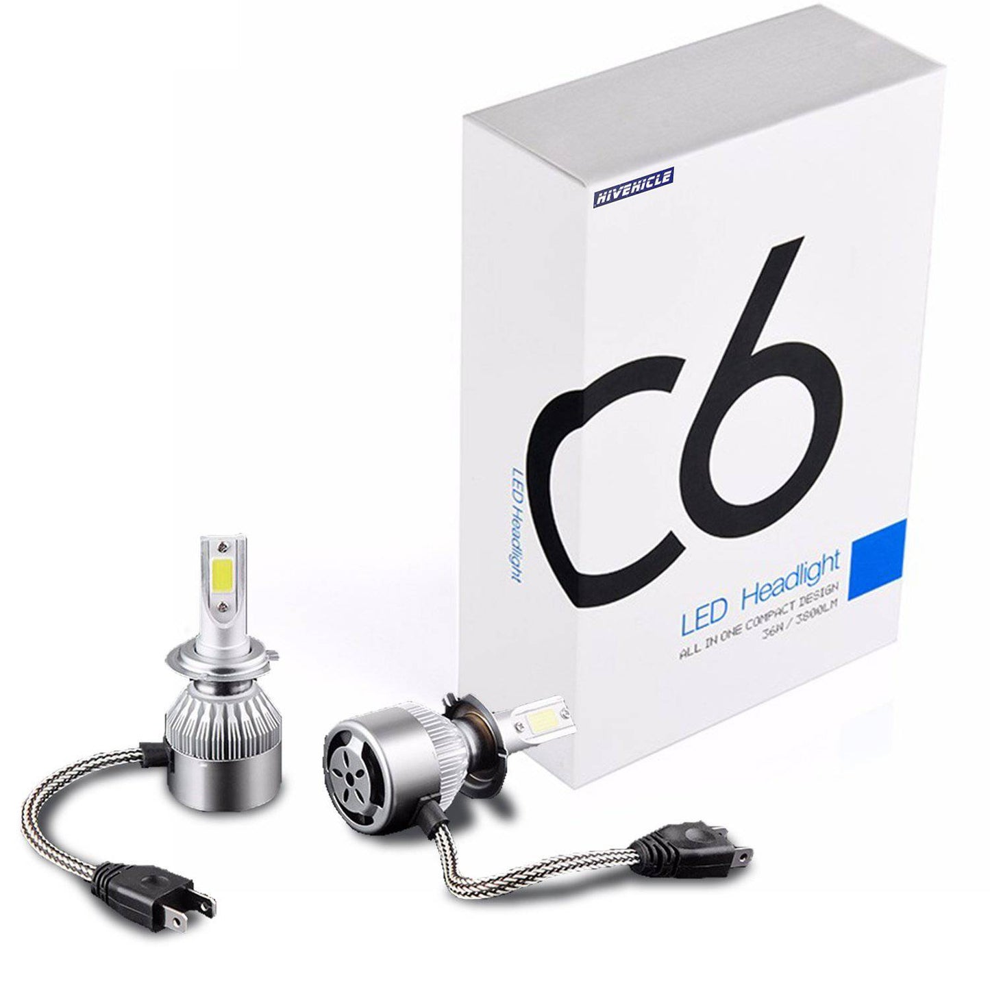 C6 LED Headlight H7