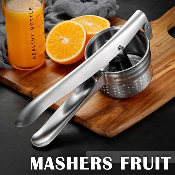 Stainless Steel Potato Ricer Masher Multi function Stainless Steel Food Ricer Masher Fruit Juicer Squeezer Machine Kitchen Tool