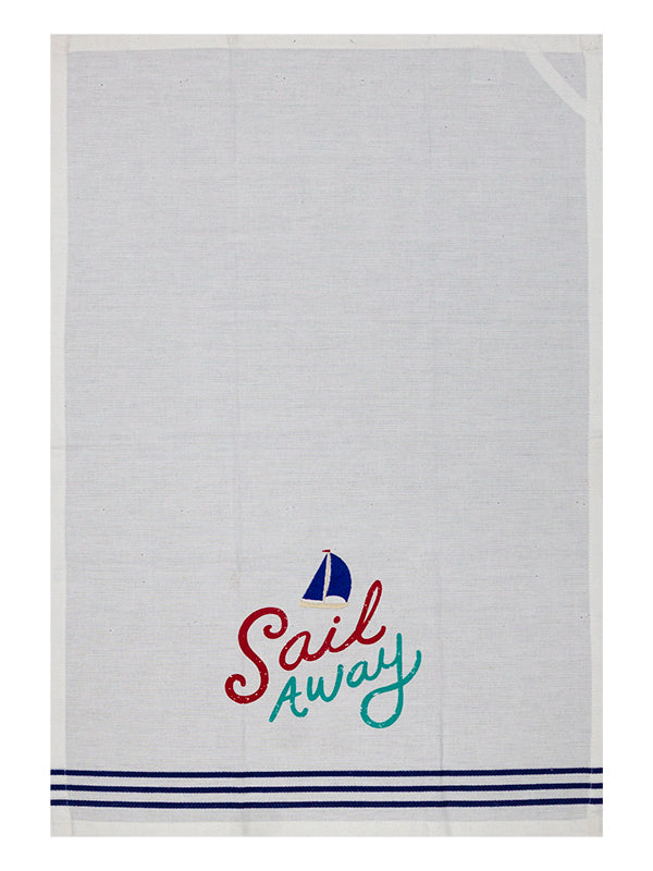 Bunty s Kitchen Towel Design 2104 046x071cms 05 Pc Pack Drop Anchor