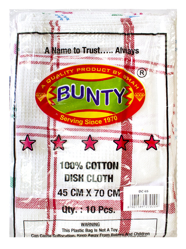 Bunty s Dish Cloth Honey Comb DC 65 10Pc Pack