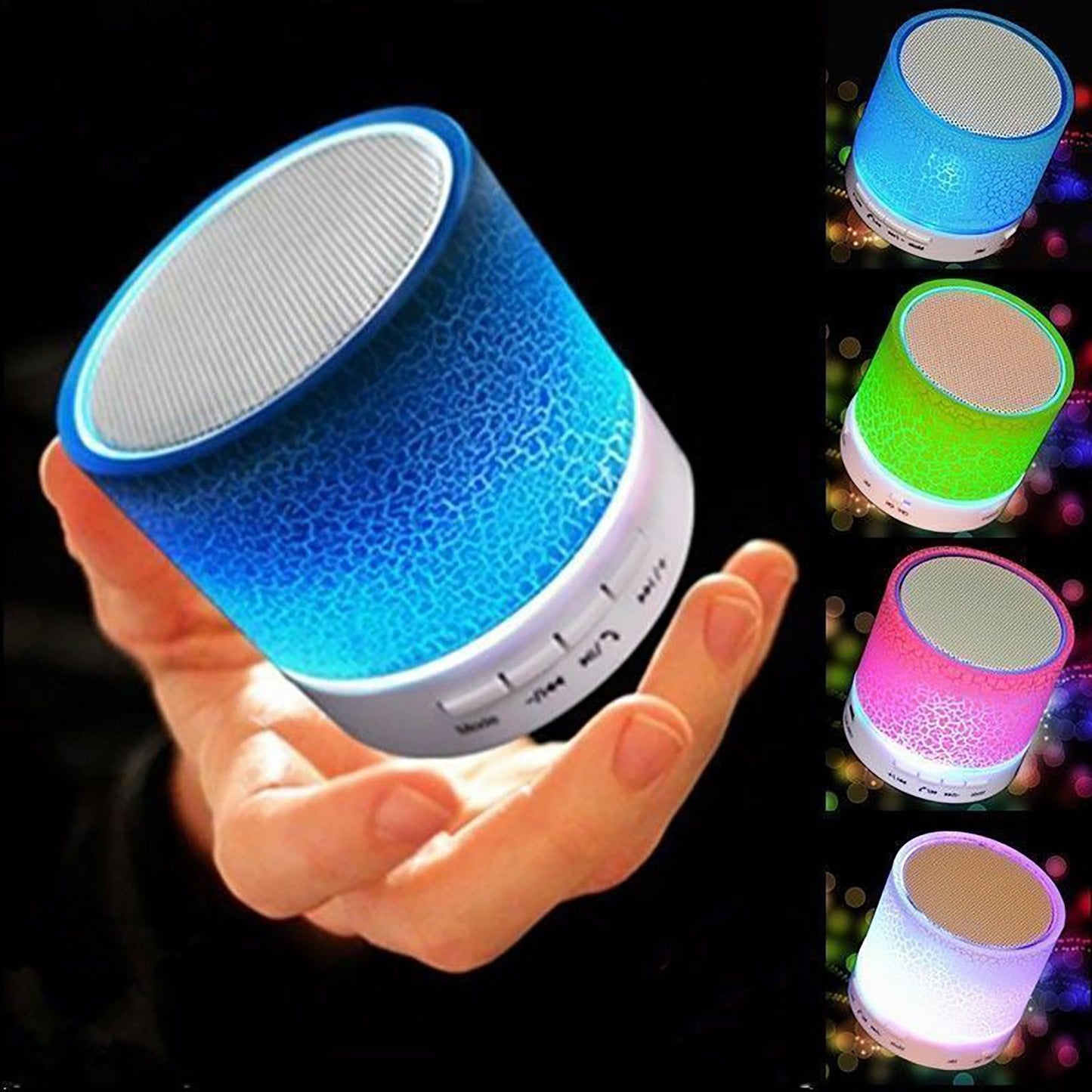 Mini Luminous Lamp Super Wireless Bluetooth Portable Speaker